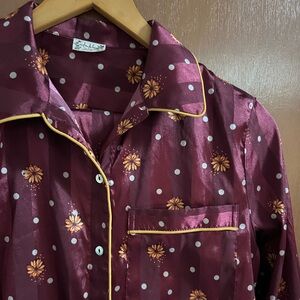 Free people intimates xs floral pj set